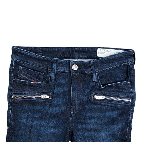 Diesel Jeans Size 26 Blue - Picture 5 of 6